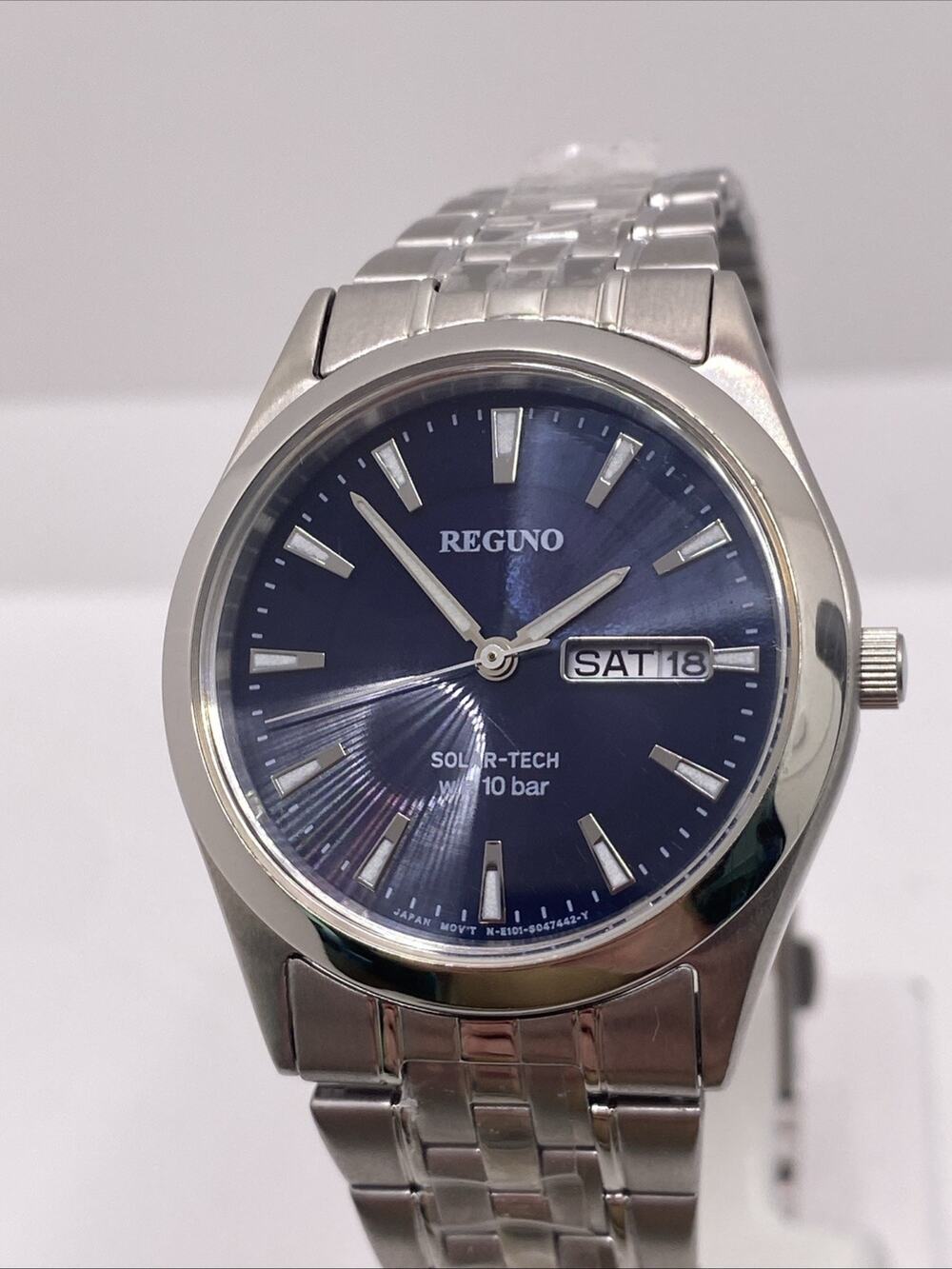 Reguno By Citizen Mens Solar Date Watch Works Running